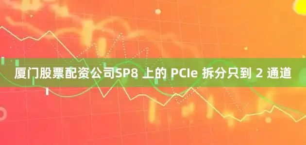 厦门股票配资公司SP8 上的 PCIe 拆分只到 2 通道